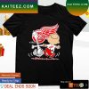 Detroit Red Wings Mickey fuck haters gonna hate T-shirt