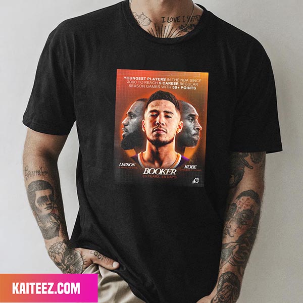 Devin Booker - Be Legendary Kobe Bryant Tattoo | Essential T-Shirt