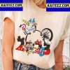 Disney 100 Years Of Wonder Mickey And Friends Vintage T-Shirt