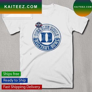 Duke Football 2022 Military Bowl T-Shirt