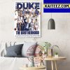 Duke The Brotherhood On Cover Slam Art Decor Poster Canvas