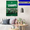 Eastern Michigan Football Is 2022 Famous Idaho Potato Bowl Champions Art Decor Poster Canvas