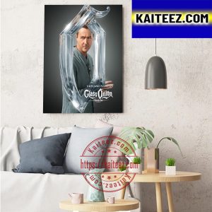 Edward Norton In Glass Onion A Knives Out Mystery Art Decor Poster Canvas