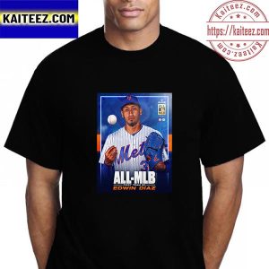 Edwin Diaz 2022 All MLB First Team RP New York Mets Vintage T-Shirt