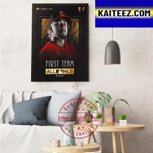 Emmanuel Clase 2022 All MLB First Team Cleveland Guardians Art Decor Poster Canvas