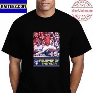 Emmanuel Clase Is 2022 American League Reliever Of The Year Vintage T-Shirt