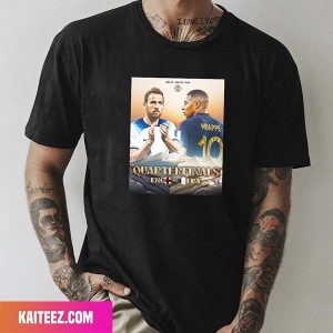 England and France Will Face Off In The Knockout Stange Of A Men FIFA World Cup Fan Gifts T-Shirt