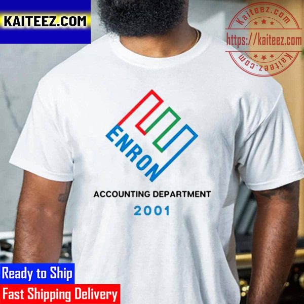 Enron Accounting Department Vintage T-Shirt