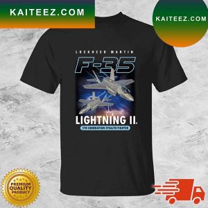 F-35 Lightning II Lockheed Martin Pilot T-shirt