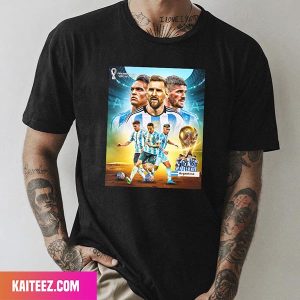 FIFA World Cup 2022 Argentina Team Congratulations Style T-Shirt