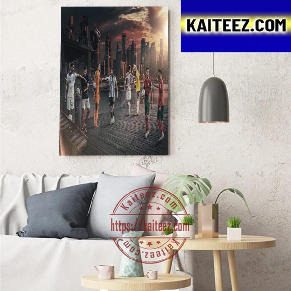 FIFA World Cup 2022 Final Eight Is Set Art Decor Poster Canvas