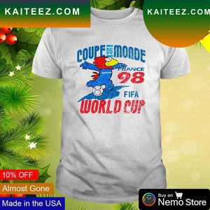 FIFA World Cup France 98 soccer T-shirt