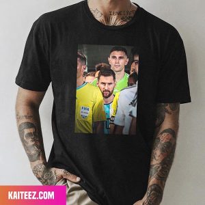 FIFA World Cup Qatar 2022 Argentina Team Lionel Messi Style T-Shirt