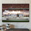 Argentina World Cup 2022 Champions Wall Decor Poster Canvas