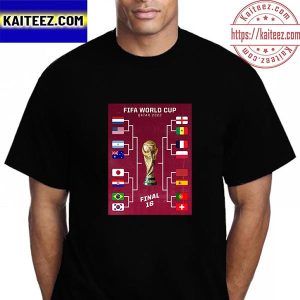 FIFA World Cup Qatar 2022 Final 16 Is Set Vintage T-Shirt