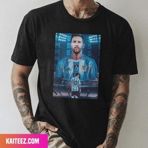 FIFA World Cup Qatar 2022 Lionel Messi Argentina Team Winner Fan Gifts T-Shirt