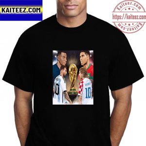 FIFA World Cup Qatar 2022 Semifinals Coming Vintage T-Shirt