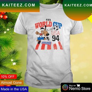 FIFA World Cup USA 94 soccer striker T-shirt