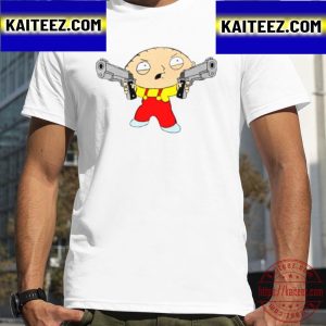 Family Guy Stewie Griffin Gun Vintage T-Shirt