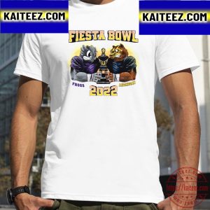 Fiesta Bowl 2022 Frogs Vs Michigan Vintage T-Shirt