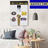 Final CFP Rankings College Football Playoff Selection Show Art Decor Poster Canvas