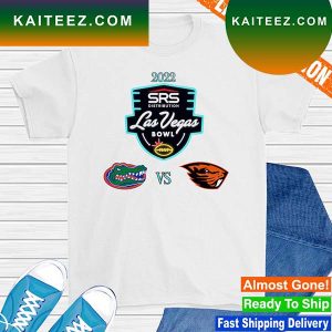 Florida Gators vs Oregon State Beavers 2022 SRS Distribution Las Vegas Bowl T-shirt