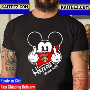 Florida Panthers Mickey Fuck Haters Gonna Hate Vintage T-Shirt