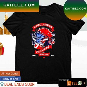 Football Champion League Athletic Department football league T-shirt