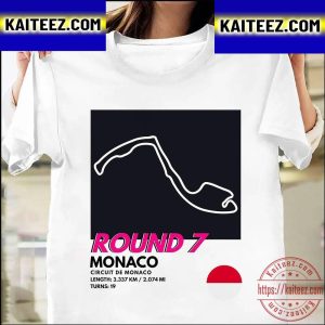 Formula 1 2022 Season Monaco Grand Prix F1 Racing Vintage T-Shirt