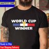 France Are Champions FIFA World Cup Qatar 2022 Vintage T-Shirt