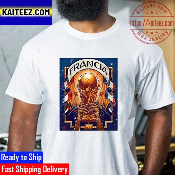 France Champions World Cup 2022 Champs Vintage T-Shirt