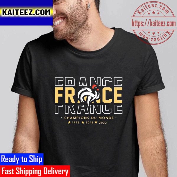 France Champions World Cup 2022 Vintage T-Shirt