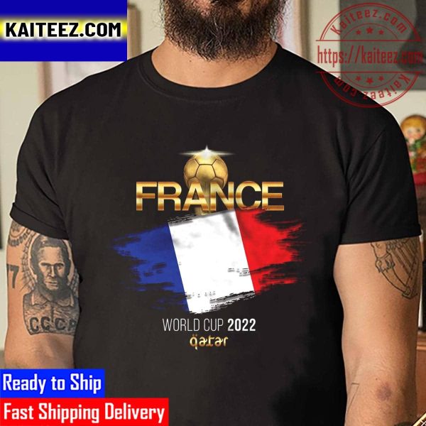 France Champions World Cup 2022 In Qatar Vintage T-Shirt