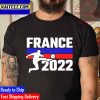 France FIFA World Cup Qatar 2022 Champions Vintage T-Shirt