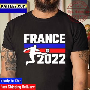 France FIFA World Cup 2022 Champions Vintage T-Shirt