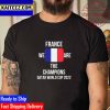 France World Cup 2022 Champions Vintage T-Shirt