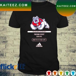 Fresno State Bulldogs adidas outfitted by T-shirt