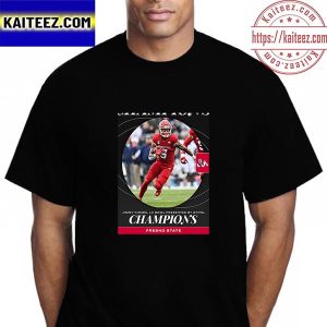 Fresno State Football Are Champions 2022 Jimmy Kimmel LA Bowl Presented By Stifel Champions Vintage T-Shirt
