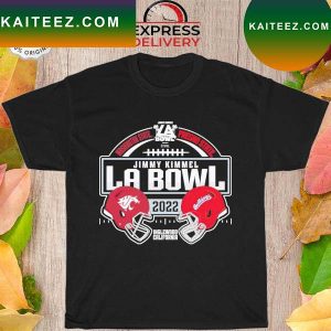 Fresno state bulldogs vs. Washington state cougars 2022 jimmy kimmel la bowl T-shirt