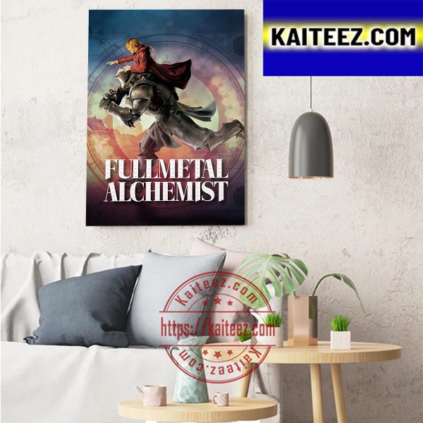 Fullmetal Alchemist Art Decor Poster Canvas