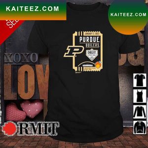 Funny Purdue Boilermakers 2023 Cheez-it Citrus Bowl ticket T-shirt