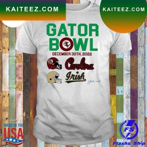 Gator bowl december 30th 2022 carolina irish jacksonville T-shirt