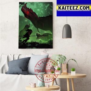 Genndy Tartakovsky Primal Fan Art Art Decor Poster Canvas