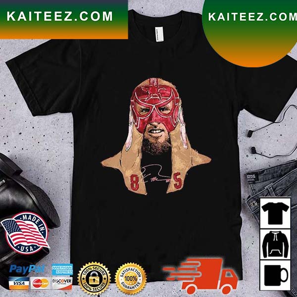 Official george Kittle San Francisco 49ers Luchador Mask Portrait