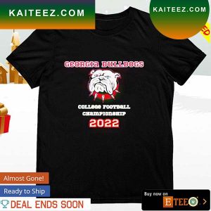 Georgia Bulldog College Football Championship 2022 T-shirt