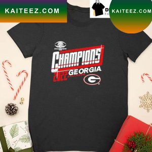 Georgia Bulldogs 2022 SEC Football Conference Champions T-shirt