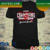 Georgia Bulldogs 2022 SEC Football Conference Champions Icon T-shirt