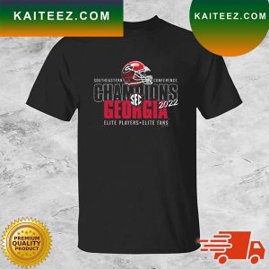 Georgia Bulldogs 2022 Southeastern Conference Champions Elite Players Elite Fans T-shirt