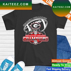 Georgia Bulldogs 2022 Southeastern Conference Champions T-shirt