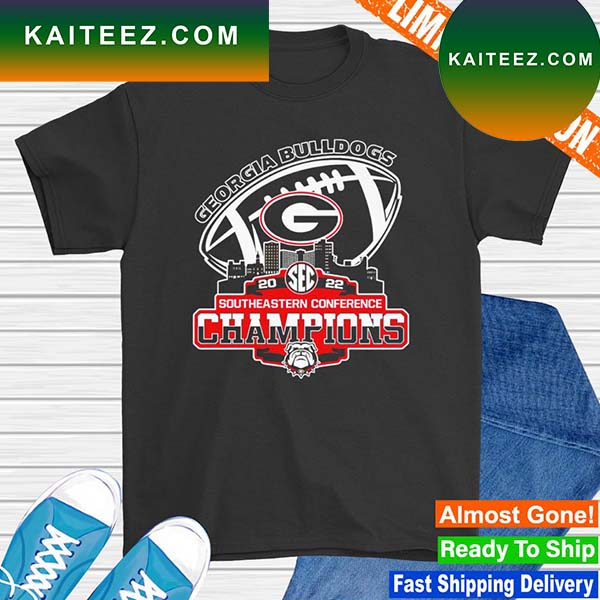 Georgia Bulldogs 2022 Southeastern Conference Champions T-shirt - Kaiteez